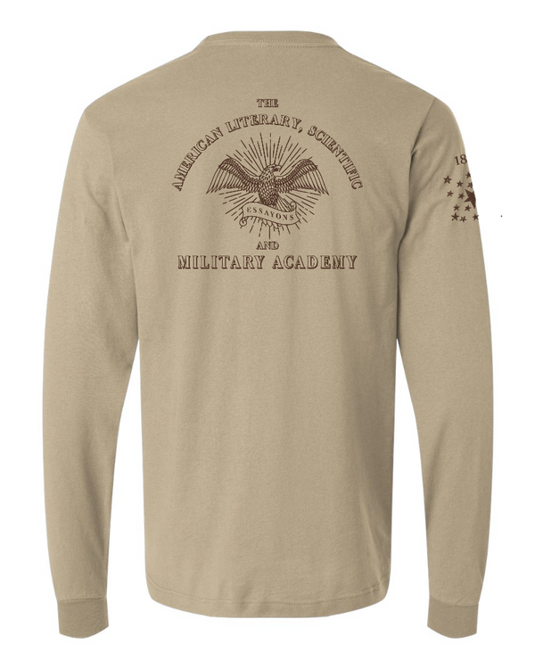 AMERICAN LITERARY, SCIENTIFIC, AND MILITARY ACADEMY - LONG-SLEEVE T