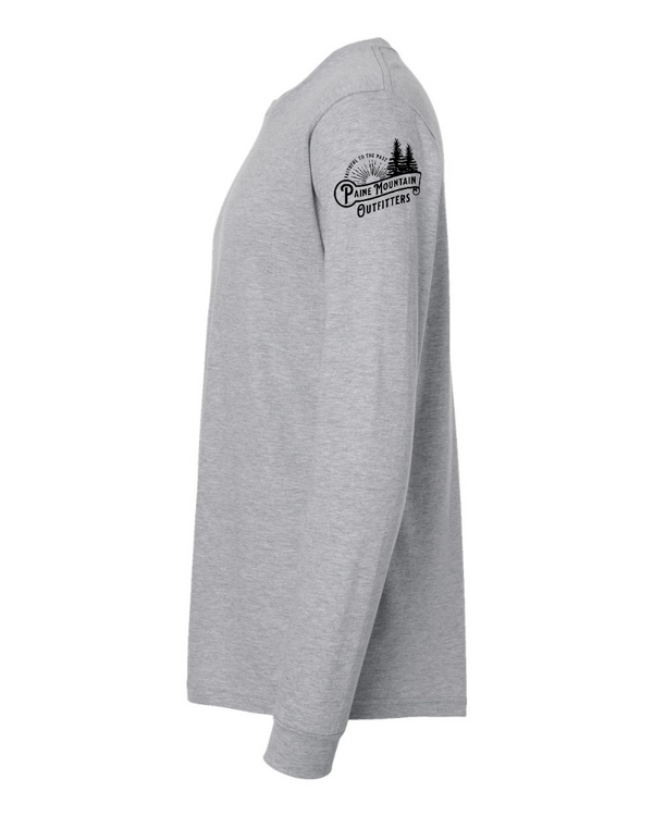 I WILL LIFT UP MINE EYES LONG-SLEEVE T