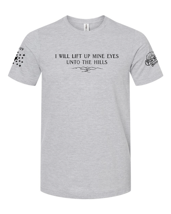 I WILL LIFT UP MINE EYES - SHORT-SLEEVE T