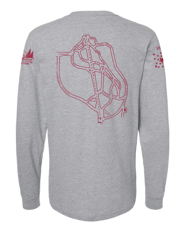 NU SKI AREA LONG-SLEEVE T