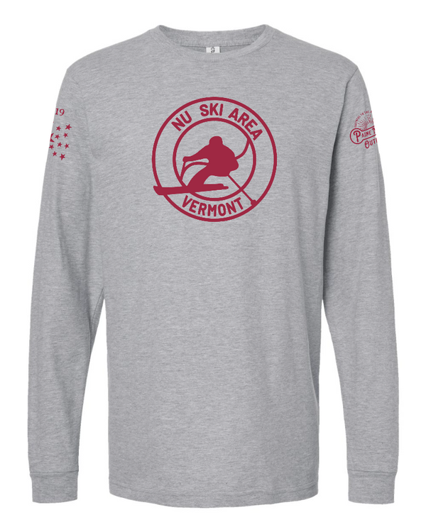 NU SKI AREA LONG-SLEEVE T