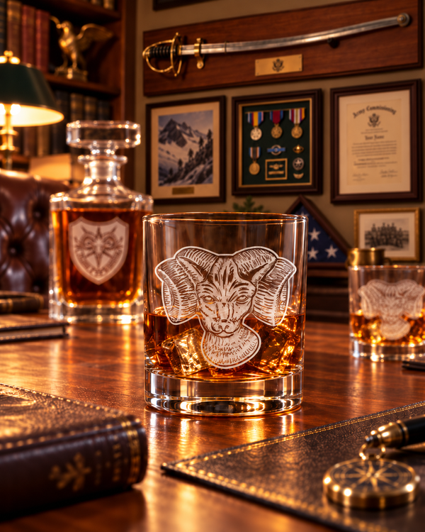 CLIMB TO CONQUER - MOUNTAIN COLD WEATHER WHISKEY DECANTER SET