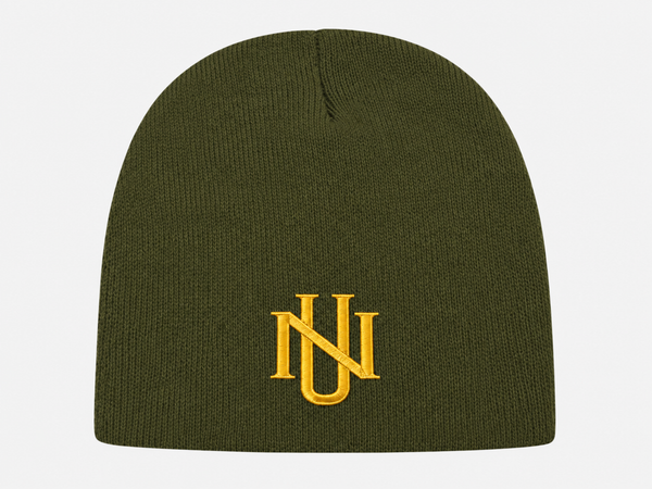KNIT BEANIE - CROSSED NU (PREORDER)
