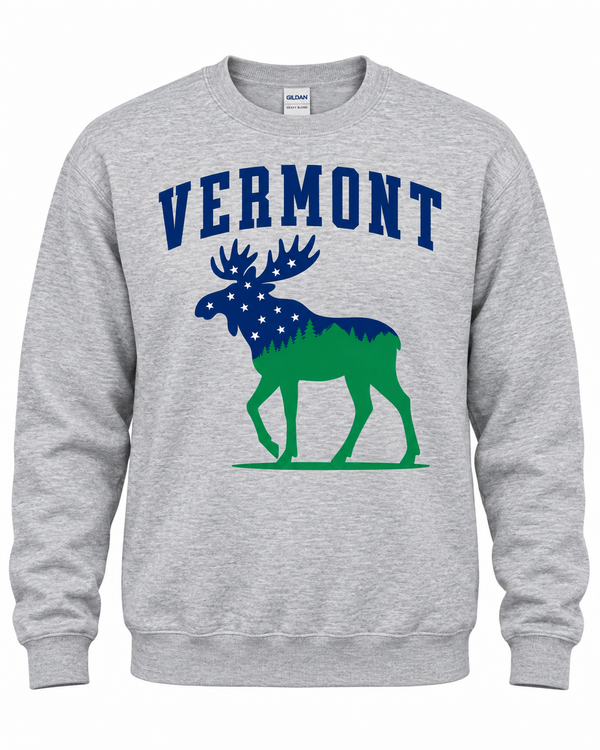 VERMONT MOOSE - CREWNECK