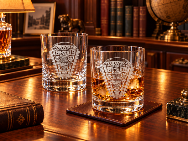 NUCC CADET RING - WHISKEY GLASSES - SET OF 2